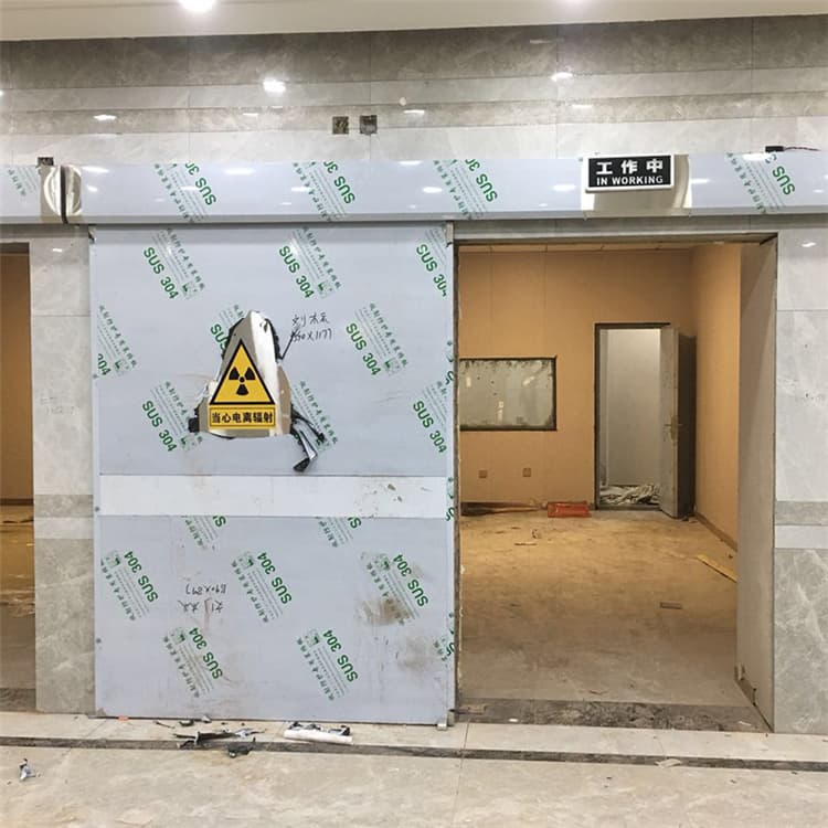 滦县双扇电动防护铅门